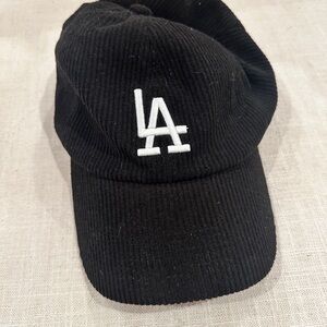Black LA Logo Cap